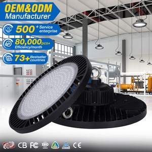 High Brightness Storehouse Factory Gymnasium AC Aluminum PC 100w 150w 200w 240w 3030 Smd Led High Bay Light