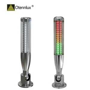 24V IP40 Multi-functional CNC Machine Tool Indicator Light with Red/Yellow/Green/Blue Colors