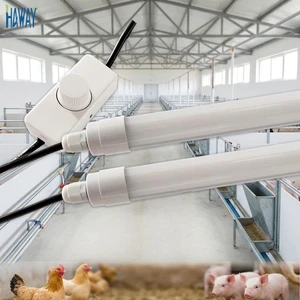 High Quality Indoor 9W 18W 30W T5 T8 Led Tube Light 2TF 4FT 8FT IP65 3500K 4000K 5000K 6000K Dimmable LED Poultry Light
