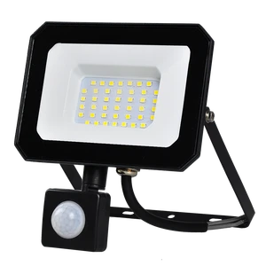 OEM Motion Sensor LED Floodlight 10W 20W 30W 50W 100W Waterproof Garden Garage Warehouse PIR LED Flood Lights Outdoor Use