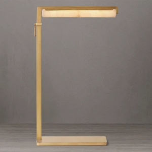 RHOEM Alabaster Task Floor Lamp for Villa Living Room Modern Alabaster Floor Lamp Fashion Light Luxury Lighting Decoration Home