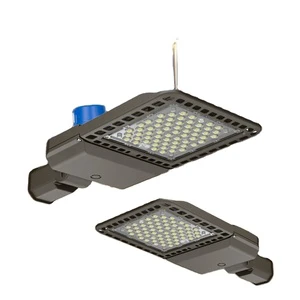 Factory Sale IP65 Led Shoe Box Lamp Adjustable Arm 100w 150w 200w AC277-480v Led Shoebox Light for Garden