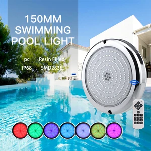 LanWol 316SS LED Swimming Pool Light IP68 Waterproof AC 12V/24V WiFi/Tuya App Control Multi-Color