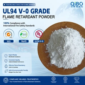 UL94 V0 Halogen Free Flame Retardant Powder For PP Plastic 1-2% Dosage No Antimony Trioxide Required Factory Price REACH