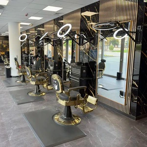 Good Quality Barber Ring Light with Wall Mount 18'' 21 Inch Ceiling Lighting for Hair Cutting Beauty Salon