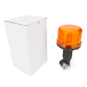 12V-24V Waterproof LED Safety Lighting Warning Beacon Light Flashing Emergency Light Truck Excavator Fire Truck-Used Condition