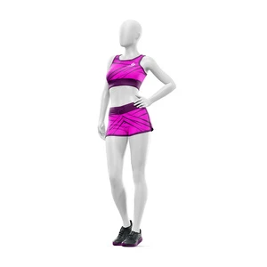 Custom Eco Friendly Lightweight Seamless Sports Yoga Sets Nylon Spandex Elastic Waist Belt Tank Top Gym Shorts Quick Dry Set