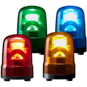 PATLITE SKH-M1JB-R Series LED Signal Lamp Blue Burst Flashing Work Machine Indicator Lamp with Plastic Body