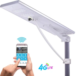 Outdoor 100W LED Motion Sensor Security Light Street Lighting With Camera Solar LED Street Lights