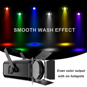 SHEHDS 200W LED COB Par Light Motorized Zoom Stage Light APP DMX Control High CRI90 LED Par For Wedding Club