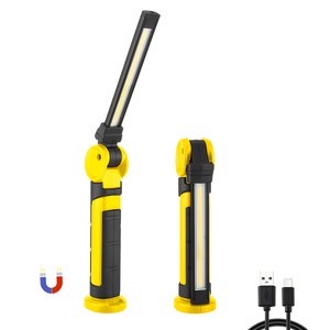Foldable Rechargeable Magnetic Waterproof Handheld LED Work Light Adjustable Multifunction for Inspection Repair