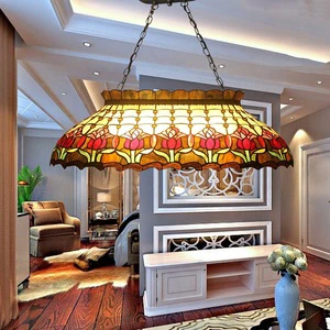 Stained Glass Chandelier with 41\