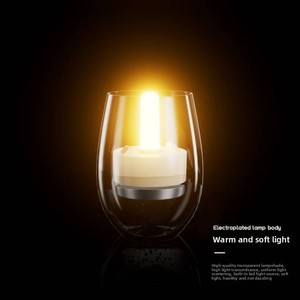 Floating Saltwater LED Camping Light Uses Salt Water and air to Light Up, Suitable for Indoor, Seaside Play, Outdoor Camping
