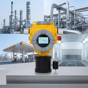 TCB2-B Fixed Pump-Suction Gas Detector Mining Oil Field Industrial Safety NO NH3 EX O2 Monitor