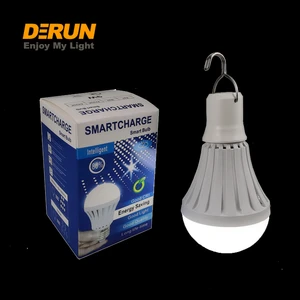 Built-in Battery Rechargeable Emergency Light Bulb E27 B22 Base 15W Energy Saving Led A80 Bulb , LED-A BULB