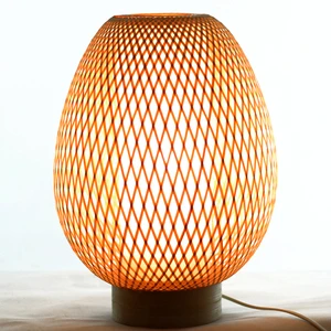 Vietnam Fancy Bamboo Lamp for Home Handcrafted Elegant Light Decorative Craft