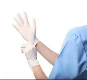 Disposable Nitrile Powdered Safety Gloves for Medical & Industrial Use Food Grade CE Certified