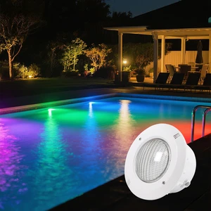 Waterproof Plastic LED Pool Light IP68 Submersible with 6000K Daylight Rechargeable SMD for Swimming Pools