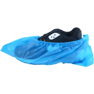 Disposable Waterproof CPE Shoe Covers Anti-slip Plastic Boot Covers For Factory Household