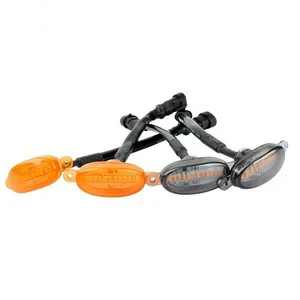 Universal 12LED Car Grille Highlighted Light Small Yellow Light Modified Daytime Running Lights Car Accessories