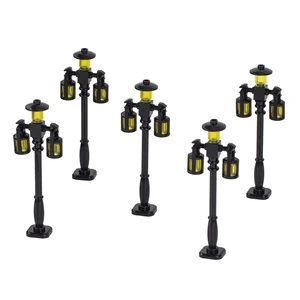 MOC4064-H 5pcs/set City Street Light Lamp Lamppost Building Blocks Sets Bricks Accessories 55pcs Blocks