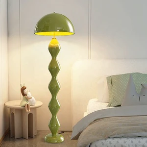 JYLIGHTING Retro Mushroom Floor Lamp Nordic Simple Living Room Sofa Exhibition Hall Designer Decoration Lamps LED 11 Iron 30000