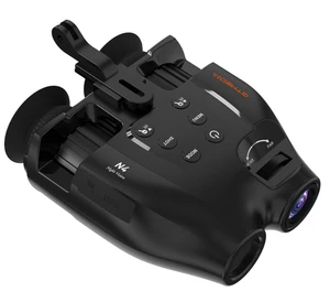 N4 Slide Rail 12MP CMOS Binocular Night Vision Camera 5x Digital Zoom 300m Range Handheld Head Mounted Hunting Observation