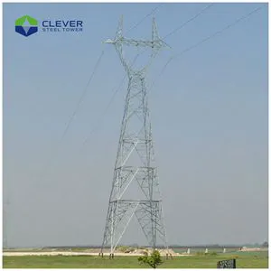 High Quality Q345B Steel Galvanized 40 Meter 4-Legged Tower 110kV 220kV Electric Power Line Self-supporting Lattice Structure