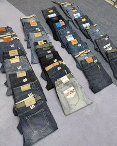 5.5 Dollar TJF005 Size 29-38 Real Long Pants New Brand Men's Jeans Trousers High Waist Boyfriend Jeans Pants , Black and Blue