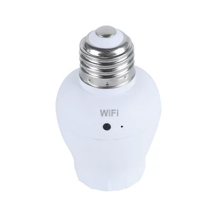 E26/E27 Smart Lamp Base Wifi Light Bulb Socket Control Smart Lamp Holder