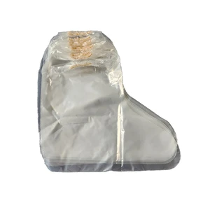 Disposable Polyethylene Waterproof Safety Shoe Cover Composite Toe Buckle Closure Tear-Resistant Abrasion-Resistant Customizable