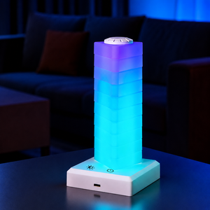 TAIKOO Rechargeable Multicolor Changing Party Decorations LED Night Light Creative Building Block Gaming Light Atmosphere Light