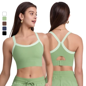 Workout Sports Bra Activewear Bras Girls Gym Top Cross Back Sport Fitness Yoga Bra for Women