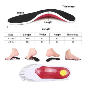 Plantillas Ortopedica De Alto Arco De Soporte De La Fascitis Plantar De Pie Plano Inserta El Alivio Plantillas Para Zapatos