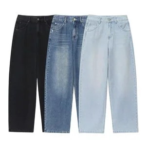 SHENZHU Women's 2025 Summer Vintage High Waist Denim Pants New Chic Casual Scythe Scythe Leisure Jeans Female Ankle Fit