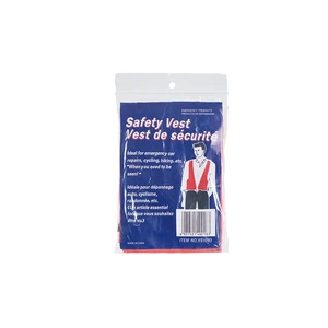 Wholesale Lightweight Waterproof XL Adult PVC Safety Vest for Worker Outdoor Camping