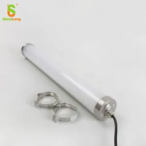 5ft 60W IP67 Waterproof Dimmable 3000K Poultry LED Triproof Fixture Lights with 5-Year Warranty for Farm Ammonia Proof