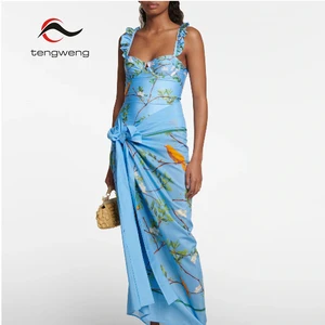 TW Bathing Suit Manufacturer Custom Swimsuit Water Soluble Bikini Custom Design Swimwear