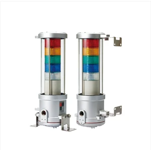 QTEX IP66 Explosion-Proof LED Tower Lights Flame-Proof Housing ATEX IECEx KCs Certified DC 24V 6000K Daylight 90 CRI PC Material