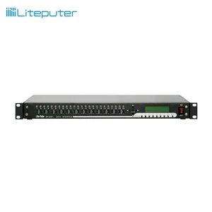 Liteputer DMX-512 Stage Lighting Switch Pack with 240A Total Capacity and 57600W Max Load for Dimming Effects