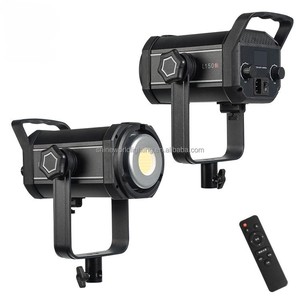 Profession 150W 200W AC85-265V LED Photographic Lighting Dimmable Cob Remote Control Temperature LED Lighting