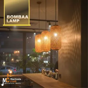 BOMBAA LAMP BAMBOO HANDICRAFT