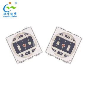 5054 SMD RGB 1.5W 2W LED CHIP 150mA*3 3V SMD LED For Stage Light