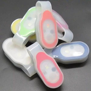 Customizable Silicone Clip LED Pocket Light Portable Outdoor Sports Night Running & Work Multi-Function Warning Light