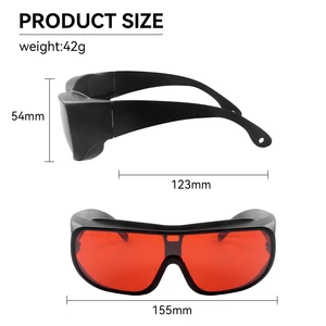 Eye Protection CE Certified 200-540nm OD6 Anti-Fog Laser Protective Glasses For Green Laser Engraving Equipment Laser Safety