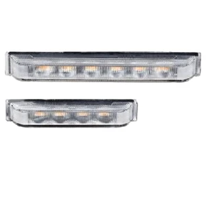 12v 24V 6 Led Emergency Light Amber Red Blue 3 Watt Truck Strobe Led Warning Strobe Light