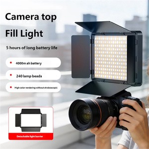 120 LEDS Lamp Camera Lights for Video Two-Color Temp Adjustment Photography Light Content Creator Equipment