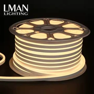 High Quality IP65 Waterproof PVC LED Neon Flex Lights Strips SMD2835 LED Rope Light Customized Outdoor for Holiday Decorations