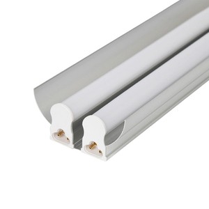 Supermarket Cold Storage PC Milky Cover IP65 Waterproof Fluorescent Lighting Fixture T5 T8 10W-36W Tri-proof LED Tube Lamp CRI80