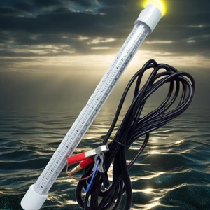 IP68 Marine Night Fish Lamp Gathering Hunting 150W Led Underwater Fishing Attracting Lights